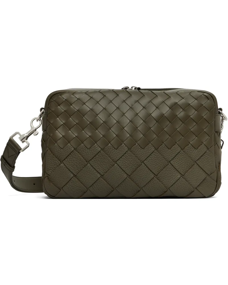 Bottega Veneta Green Intrecciato Camera Bag 3227
