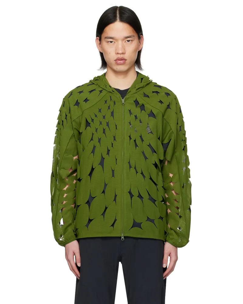 Post Archive Faction Green 6.0 Left Hoodie Green