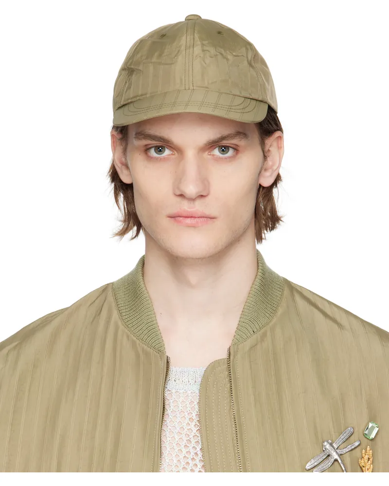 Song For The Mute Green Paneled Cap Sage