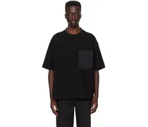 Black Flap Pocket T-Shirt