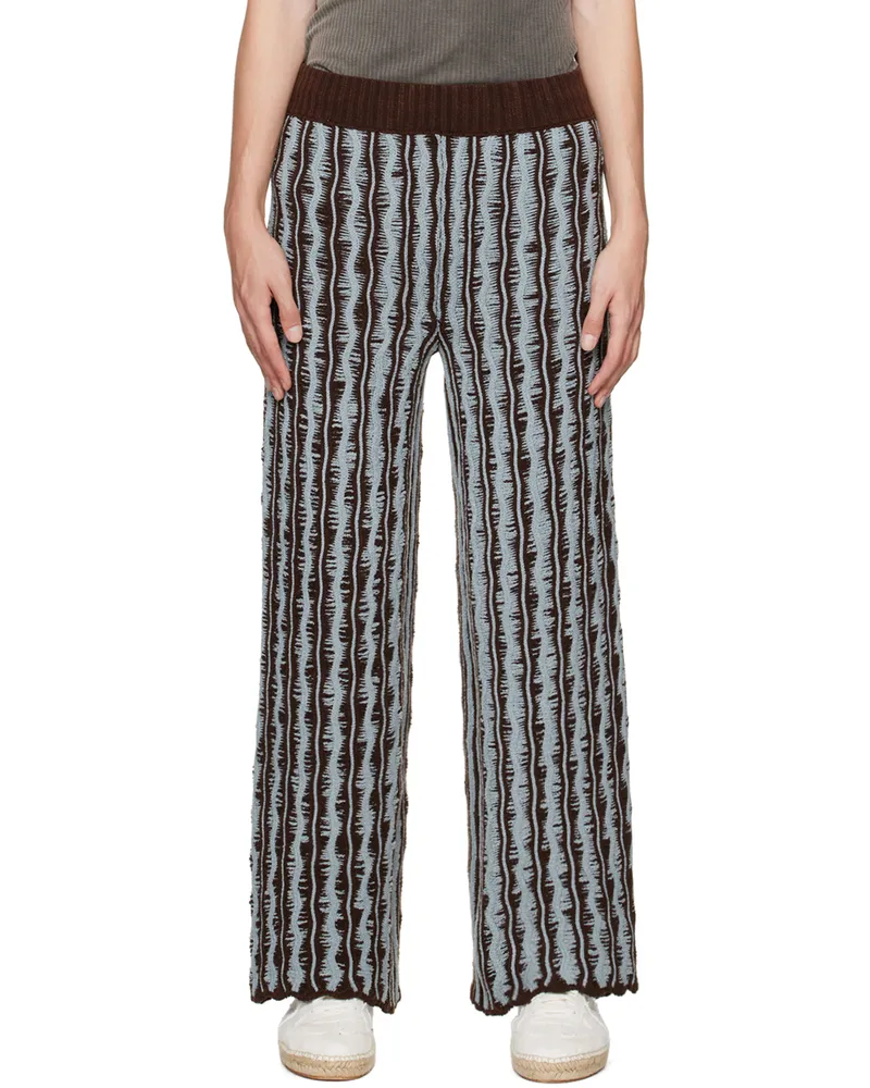 Isa Boulder Brown & Grey More Cactus Sweatpants Greyhound