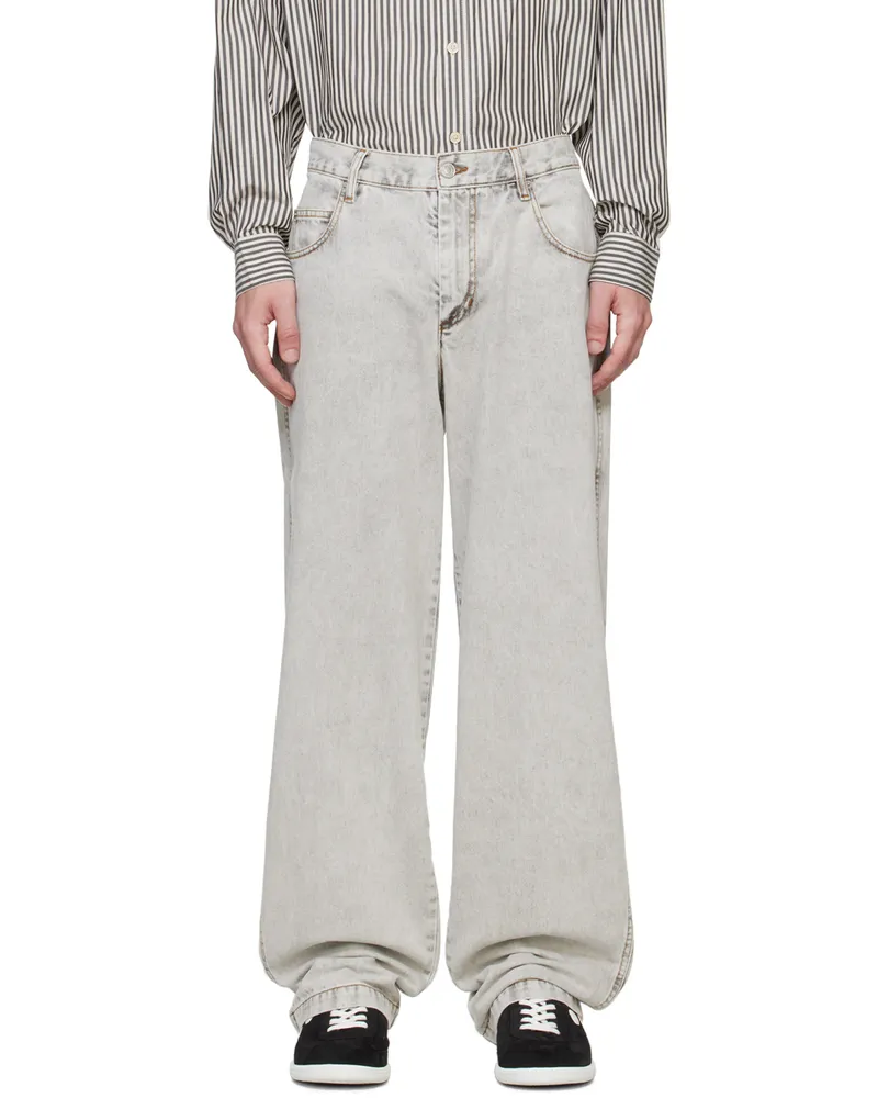 Isabel Marant Gray Jorje Jeans 02sn