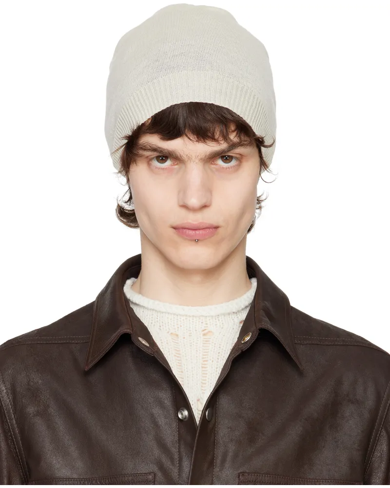 Rick Owens Off-White Hollywood Medium Beanie 41