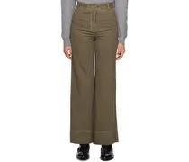 Khaki Prestyn Trousers