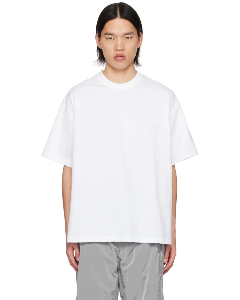 Wooyoungmi White Luminous Jellyfish T-Shirt 715w