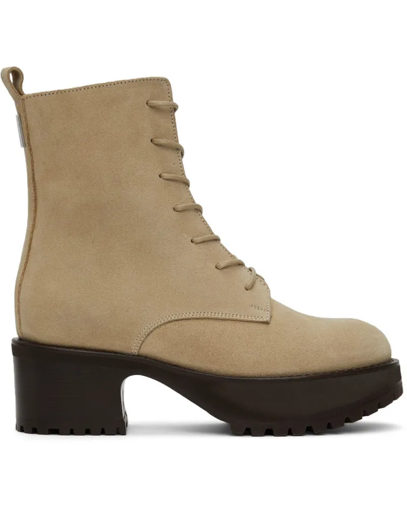 by FAR Beige Cobain Boots Capu
