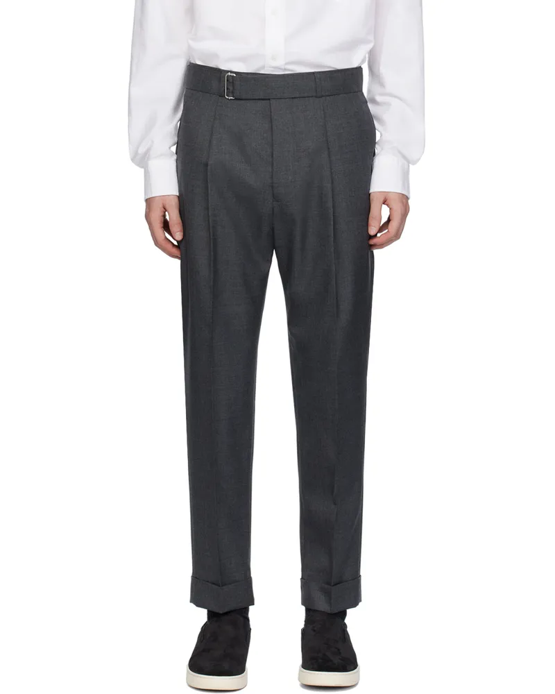 Officine Generale Gray Hugo Trousers Mid