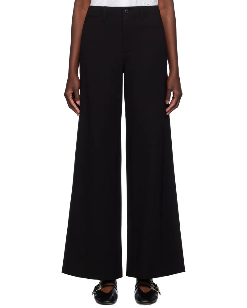 Rag & Bone Black Sofie Trousers Black