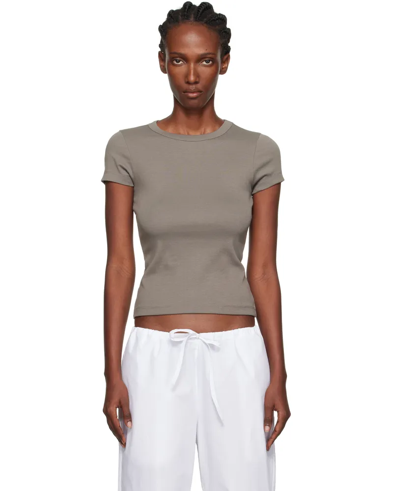 Flore Flore Taupe Car Baby T-shirt Mushroom
