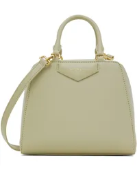 Givenchy Green Mini Antigona Cube Bag 331-almond