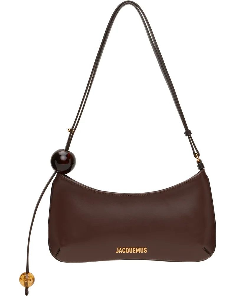 Jacquemus Brown Les Classiques 'The Bisou Perle' Bag 855