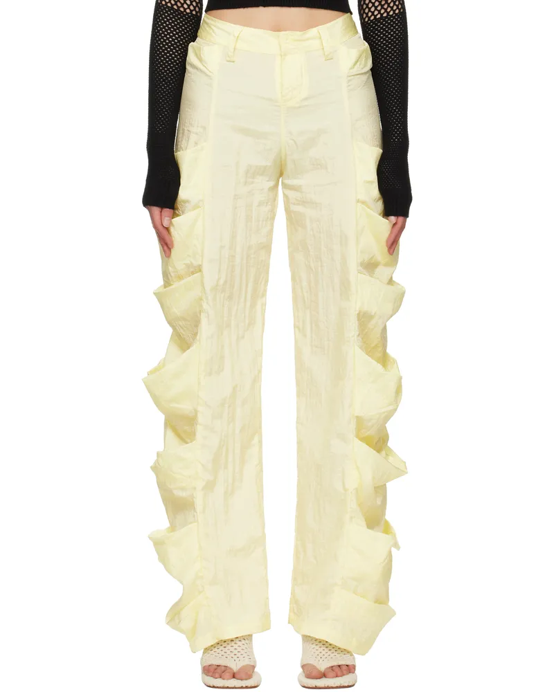 Isa Boulder Yellow Stash Trousers Banana