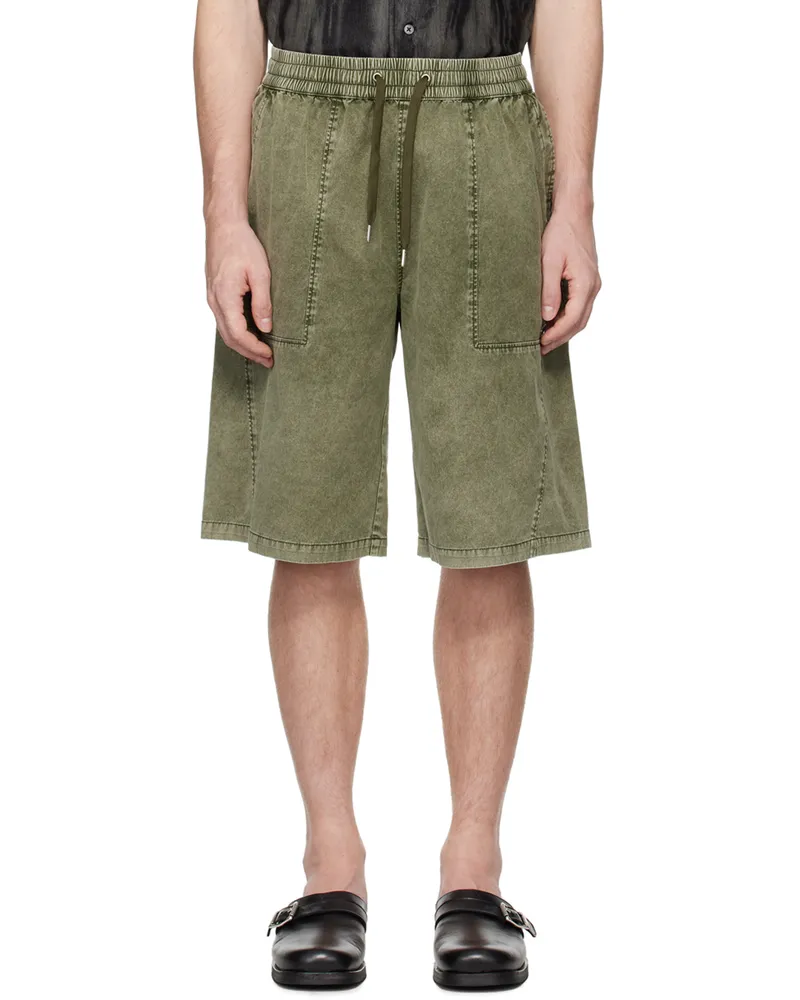 Han Kjøbenhavn Green Baller Shorts Dark