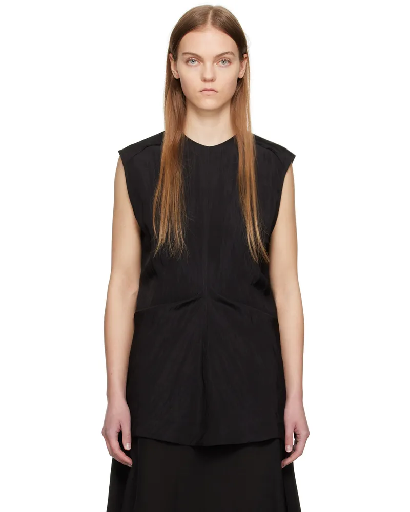 Studio Nicholson Black Garda Tank Top Black