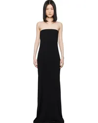 Ann Demeulemeester Black Aura X-Long Maxi Dress Black