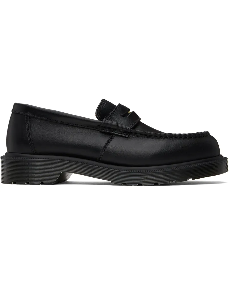 Dr.Martens Black Penton Leather Loafers Black