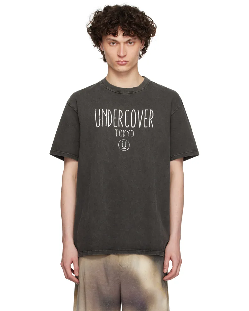 Undercover Gray UC1D9810-1 T-shirt Charcoal