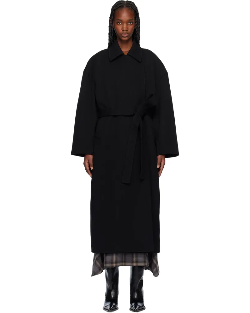 Our Legacy Black Court Coat Black
