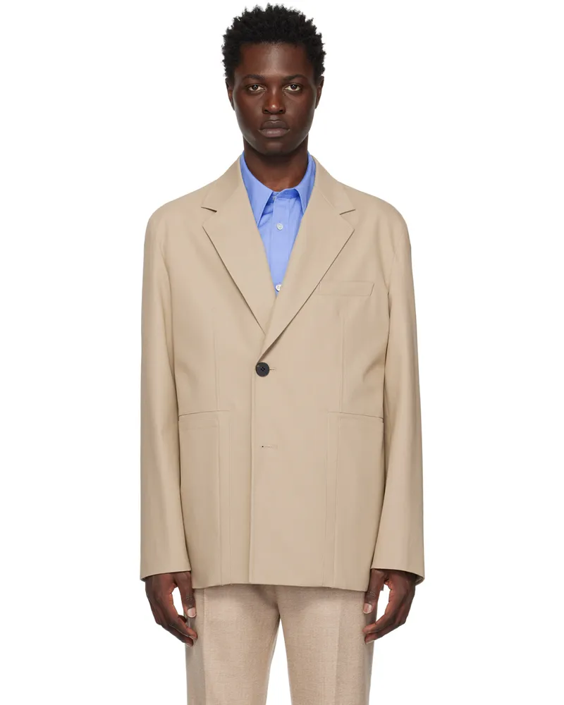 Wooyoungmi Beige Single Blazer Beige