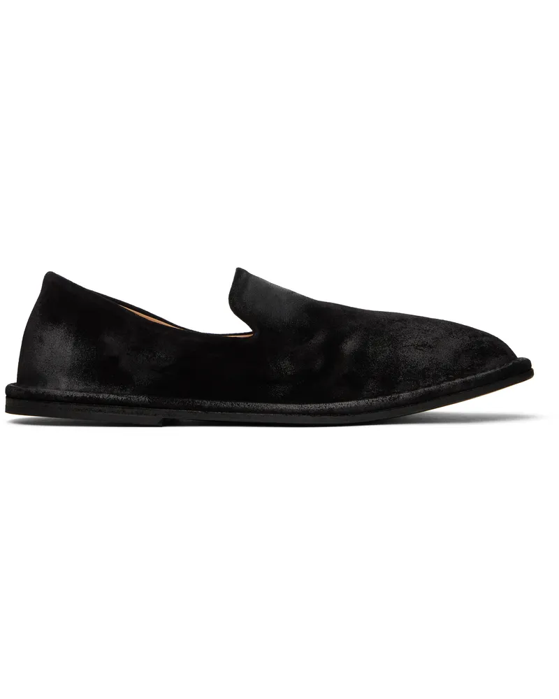 Marsèll Black Filo Loafers Black
