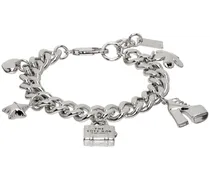 Silver 'The Mini Icon Charm' Bracelet