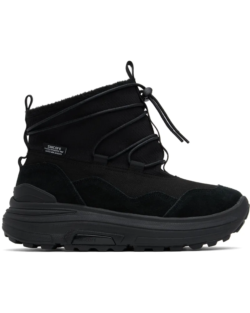SUICOKE Black ROBBS-2 Boots Black