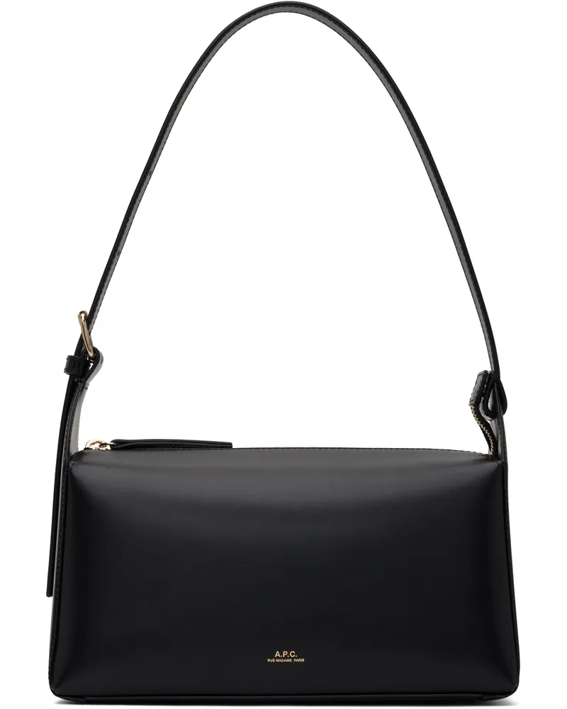 A.P.C. Black Virginie Shoulder Bag Lzz