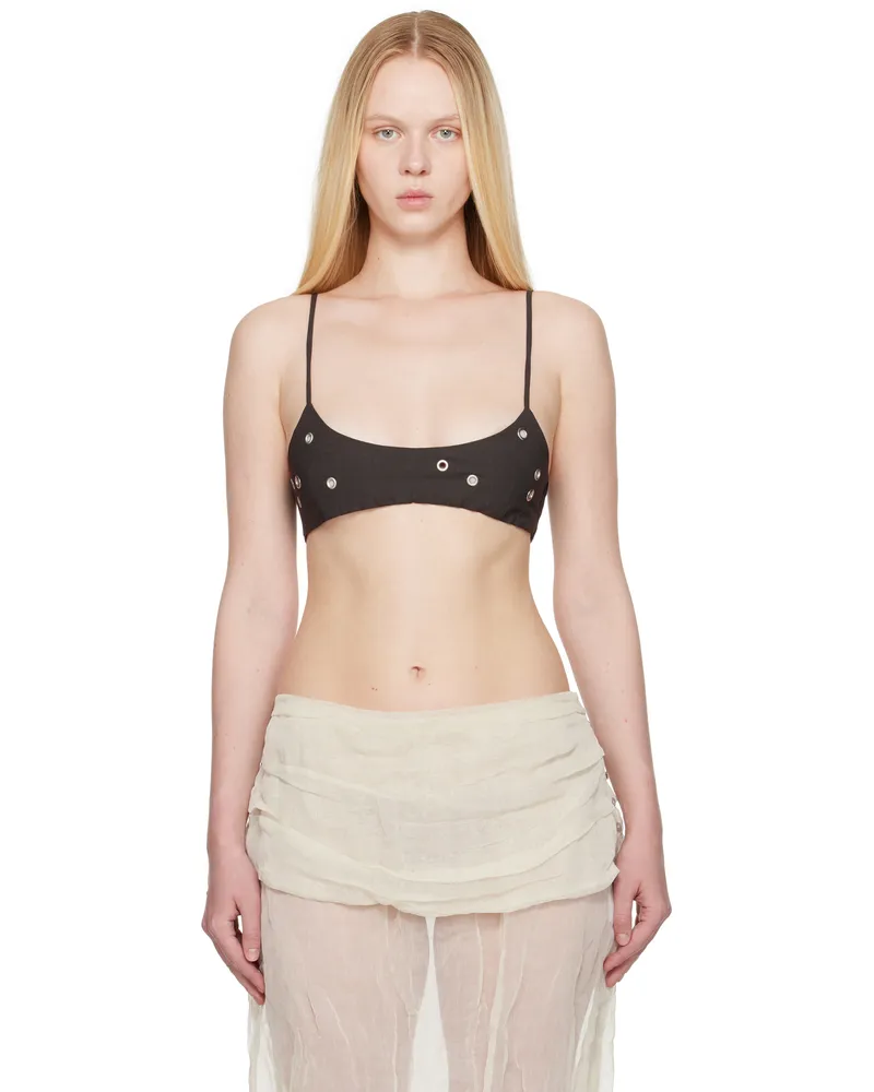 Paloma Wool Brown Dalla Top 327