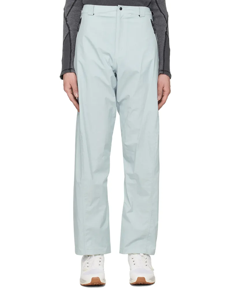 Hyein Seo Blue Paneled Trousers Light