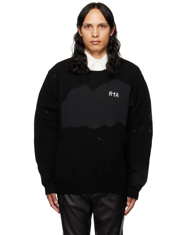 RTA Black Creed Sweater Black