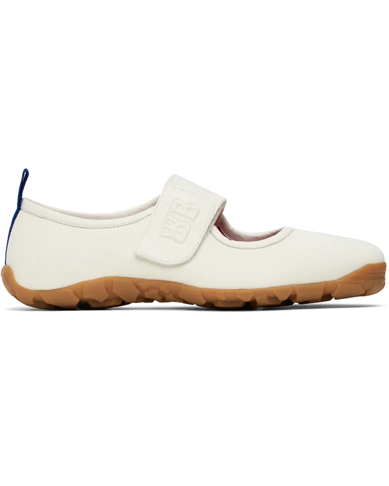 Wales Bonner Off-White Mary Jane Flat Sneakers 120