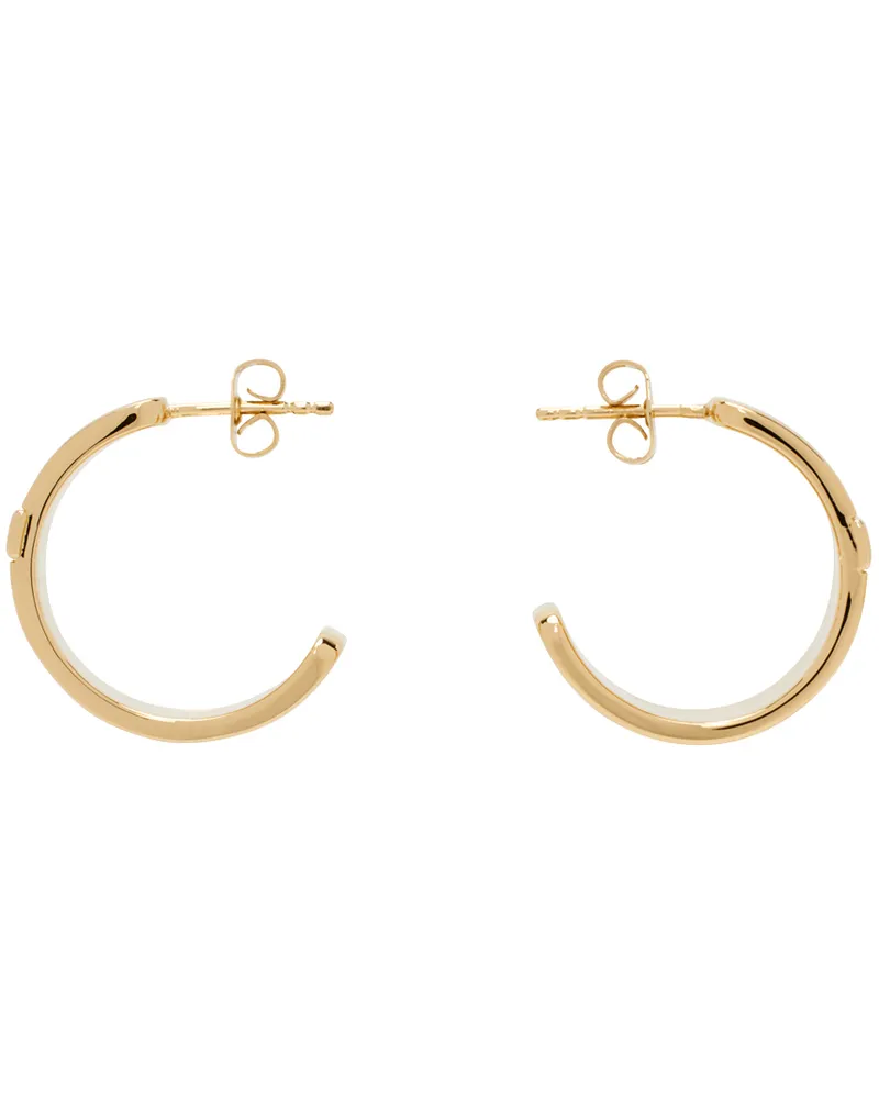 A.P.C. Gold Grace Hoop Earrings Raa
