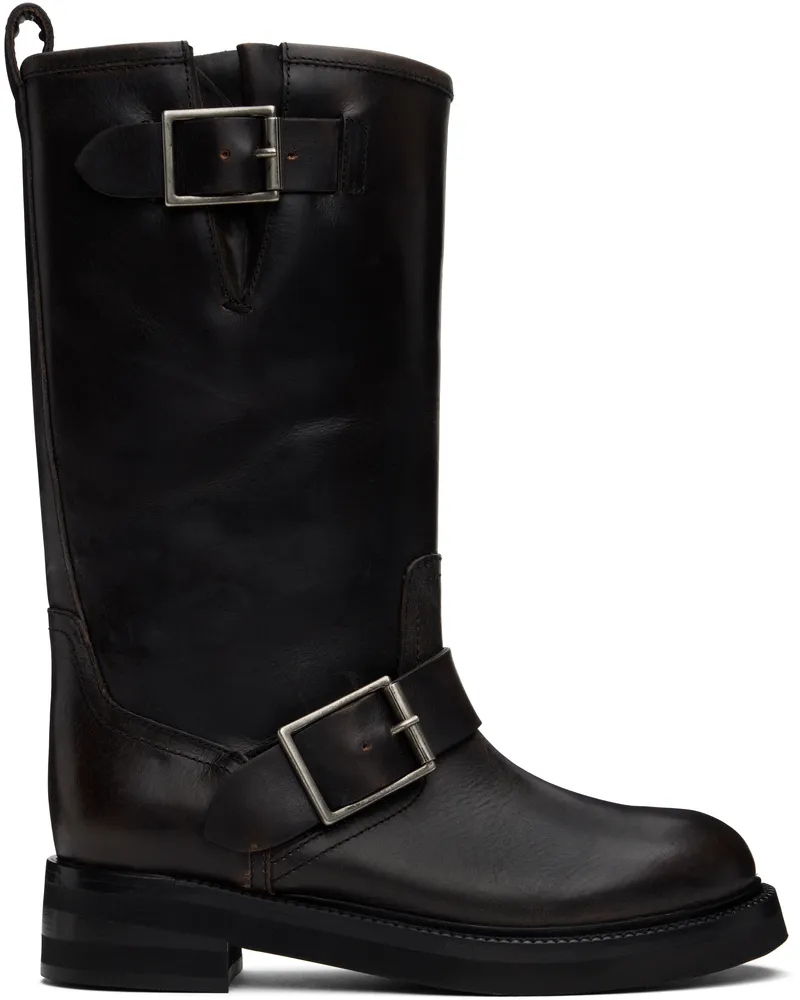 Paris Texas Black Detroit Boots Black