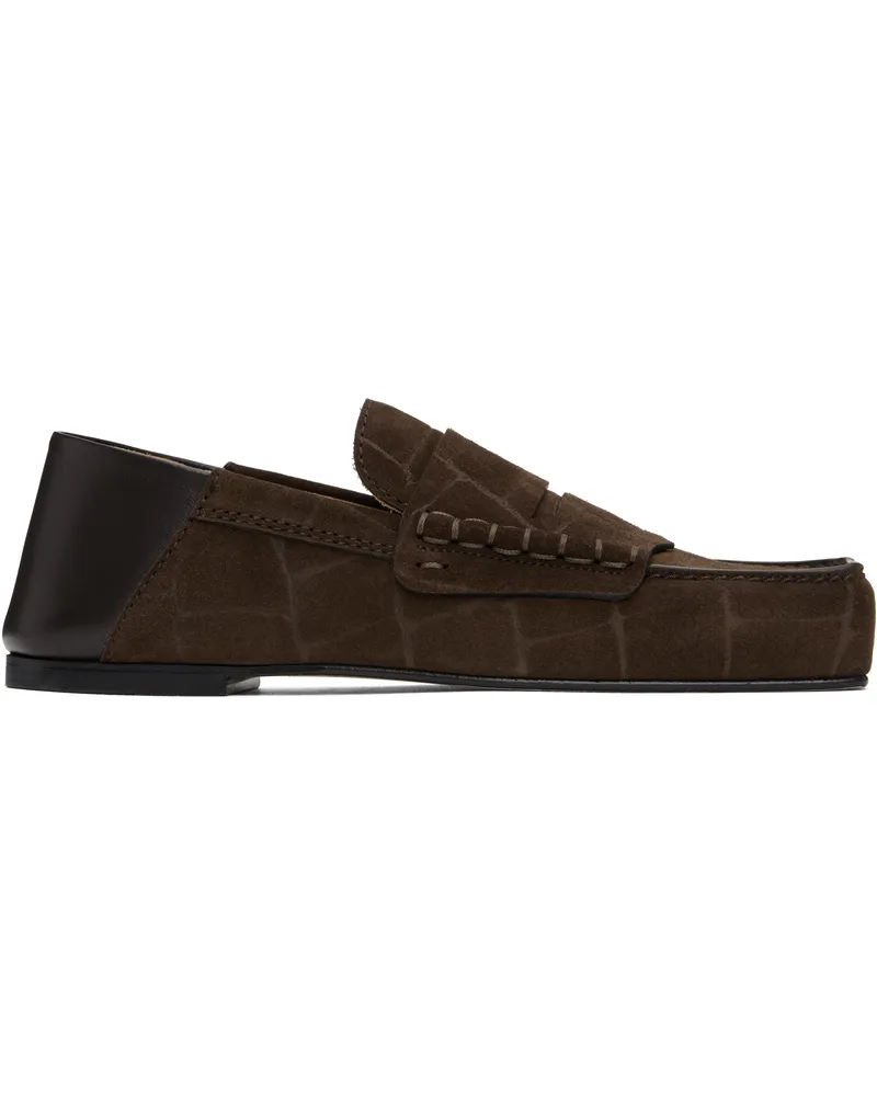 Jacquemus Brown 'The Carré' Loafers 880