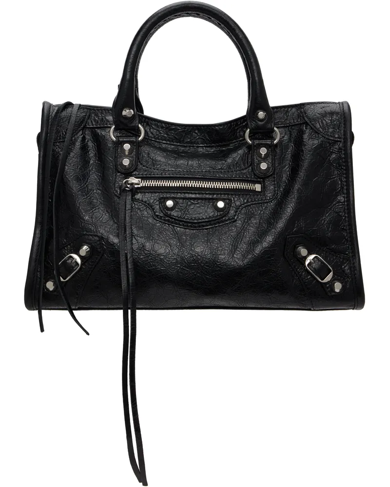 Balenciaga Black 'Le City' Small Bag 1000