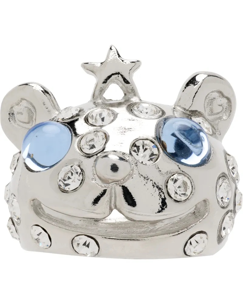 Collina Strada Princess Bear Ring Silver