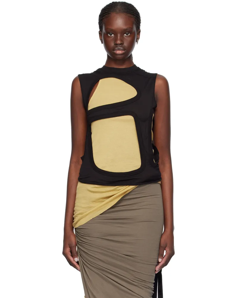 DRKSHDW by Rick Owens Black Membrane II Tank Top 09