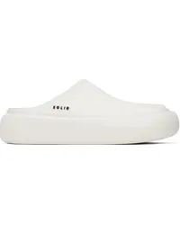 SOLID HOMME White Hardware Loafers 903w