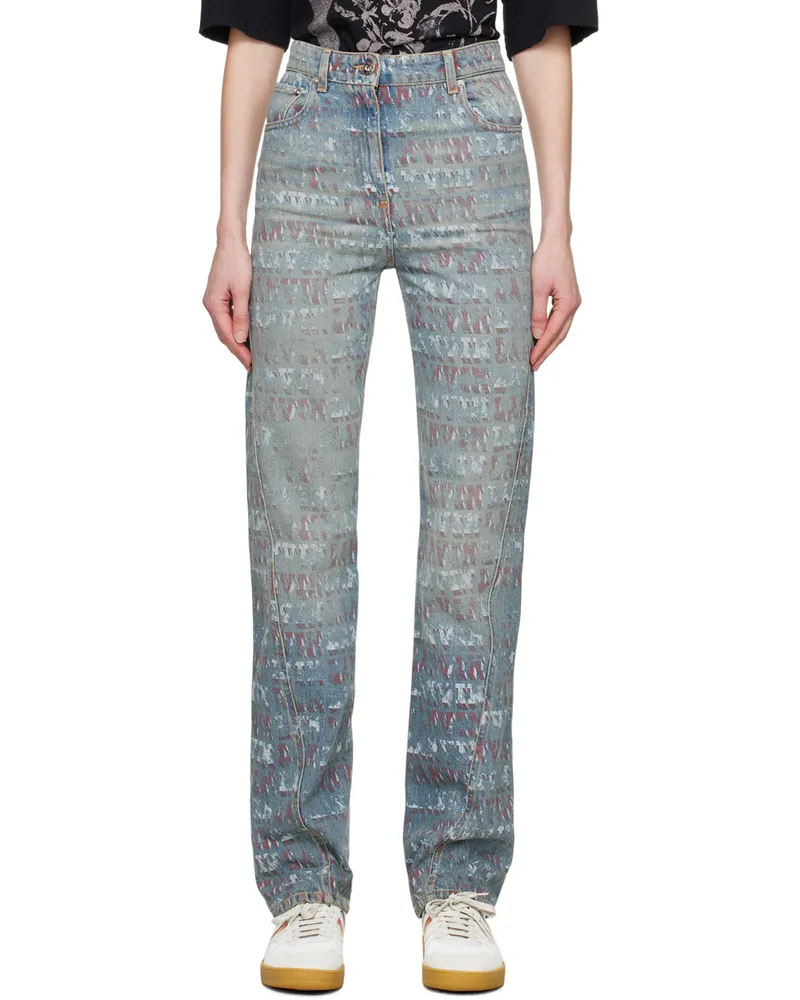 Lanvin Blue Future Edition Jeans Light