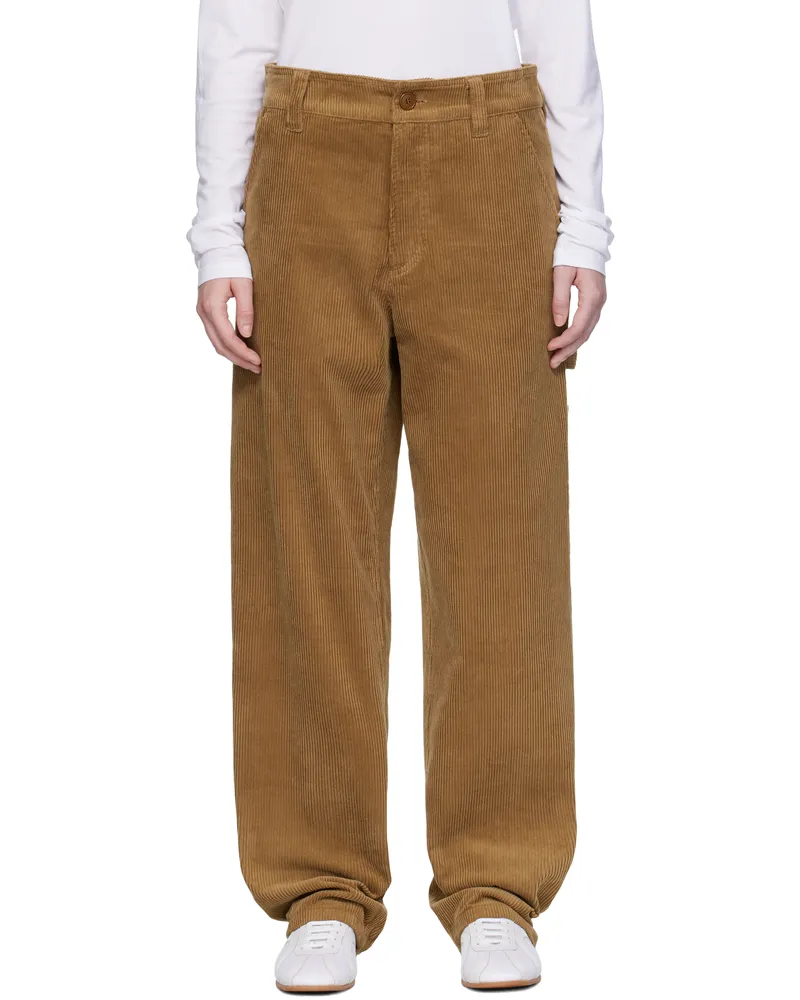 A.P.C. Brown Fergus Trousers Caa
