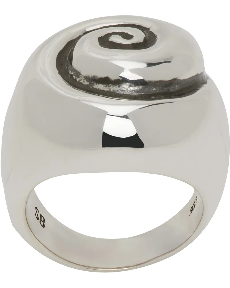 Sophie Buhai Silver Nautilus Ring Sterling