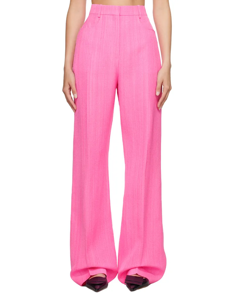 Jacquemus Pink Le Chouchou 'Le Pantalon Sauge' Trousers 430