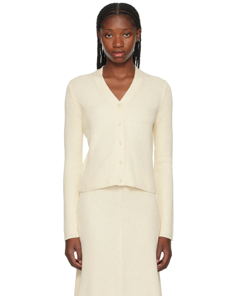 Joseph Beige Button Cardigan 45