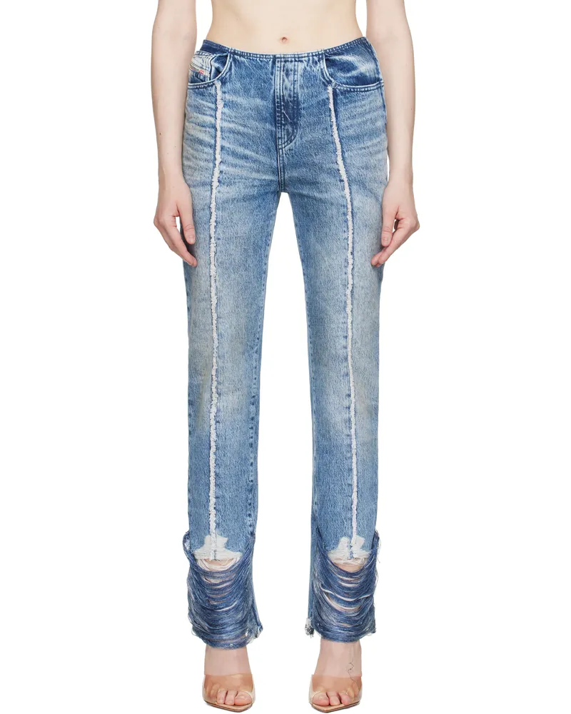Diesel Blue D-Ginna-FSG Jeans 01