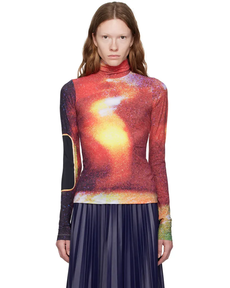 Maison Margiela Multicolor Printed Sweater 001s