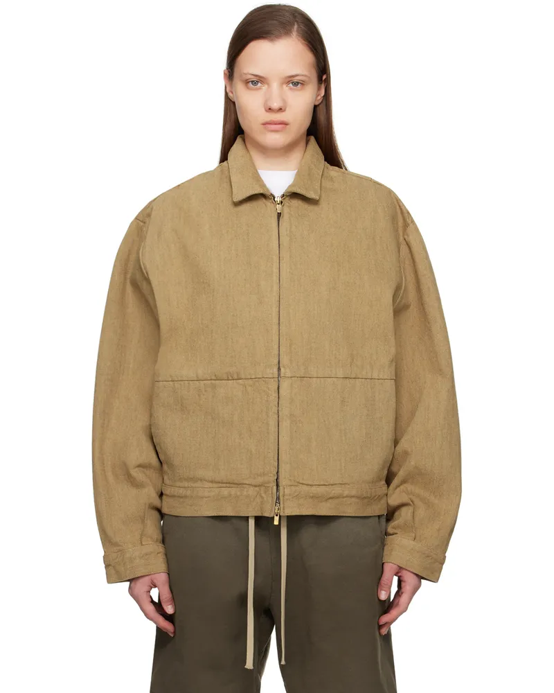Fear of God Tan 8th Denim Jacket 245