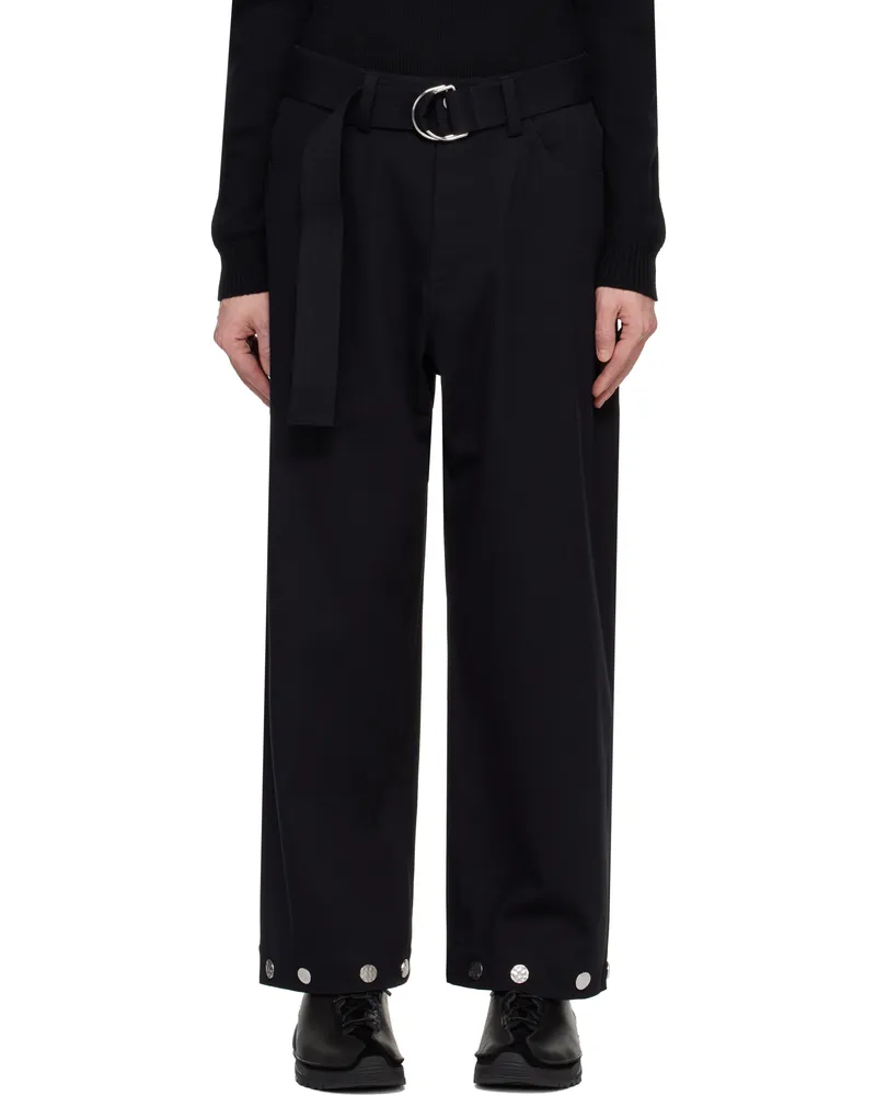 Nanushka Black Dallin Trousers Black