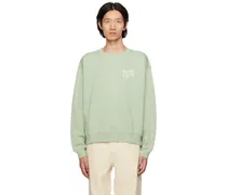 Green Warped Sweatshirt