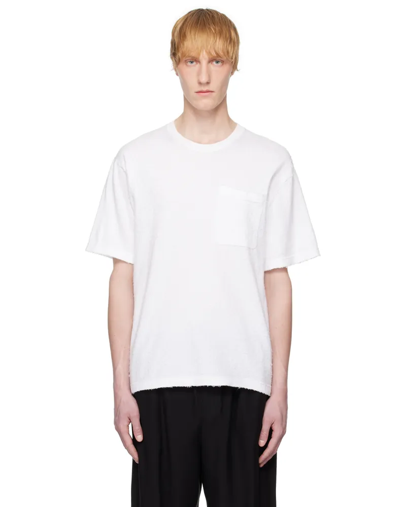 The Row White Paddy T-shirt Wht
