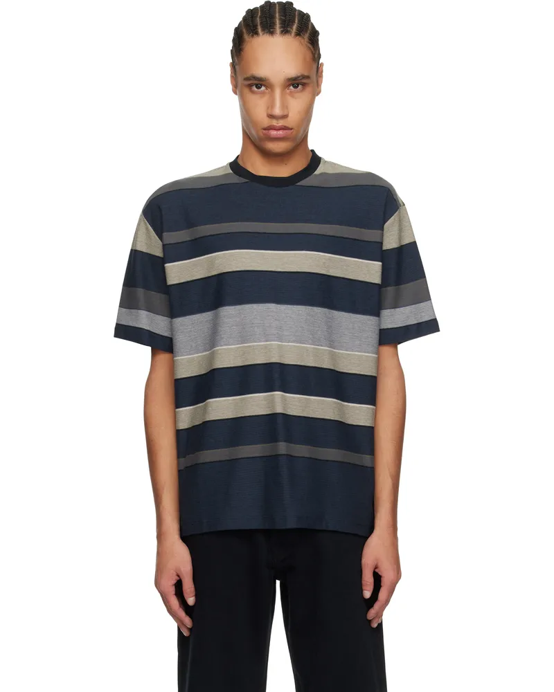 Paul Smith Multicolor Striped T-shirt 34